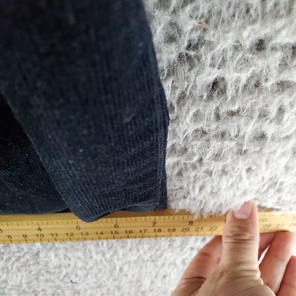 Old Navy Jeans Womens 14 Black Corduroy Stretch Flare - Picture 7 of 9